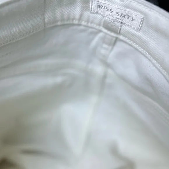 🅽🅴🆆 Miss Sixty Milano white jeans, women’s size 25