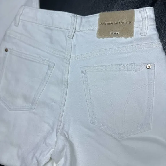 🅽🅴🆆 Miss Sixty Milano white jeans, women’s size 25