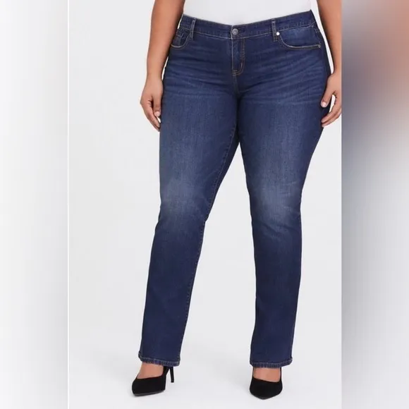 🅽🅴🆆 ＴＯＲＲＩＤ slim boot cut jeans, women’s plus size 24R