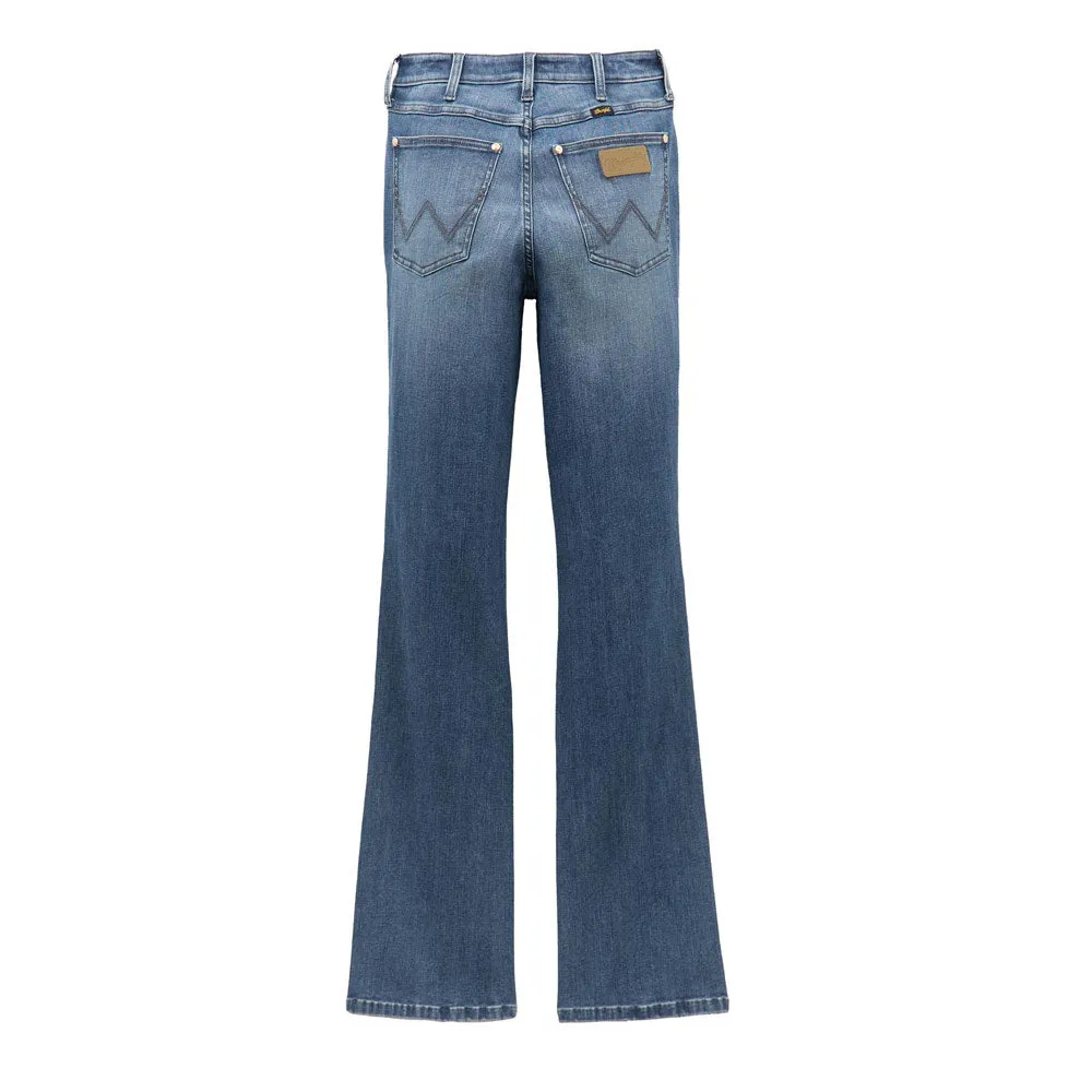 112368251 Wrangler X Lainey Wilson Women's Boot Hugger Jean - Wrangler Blue