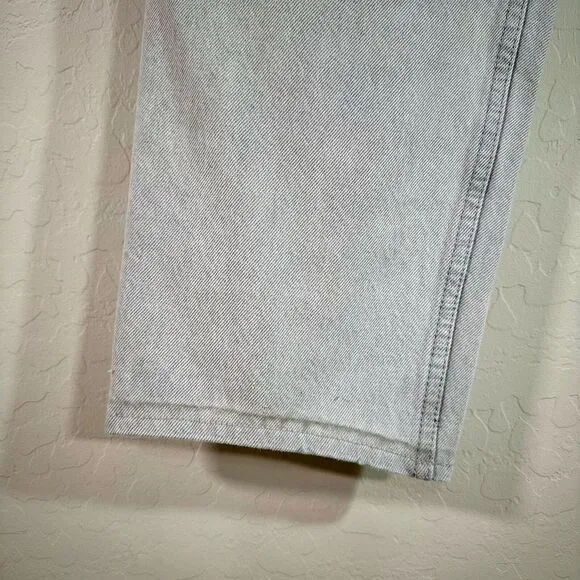 12 Storeez Women's Jeans Light Wash Straight Fit Mid Rise Denim Size M