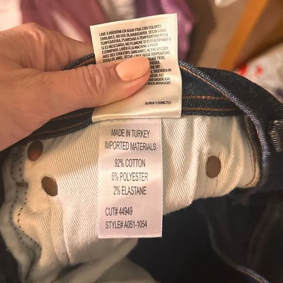 3 FOR $50! 🎁 AGOLDE Roxanne Super High Rise Skinny Jeans Dark Wash Sz. 26