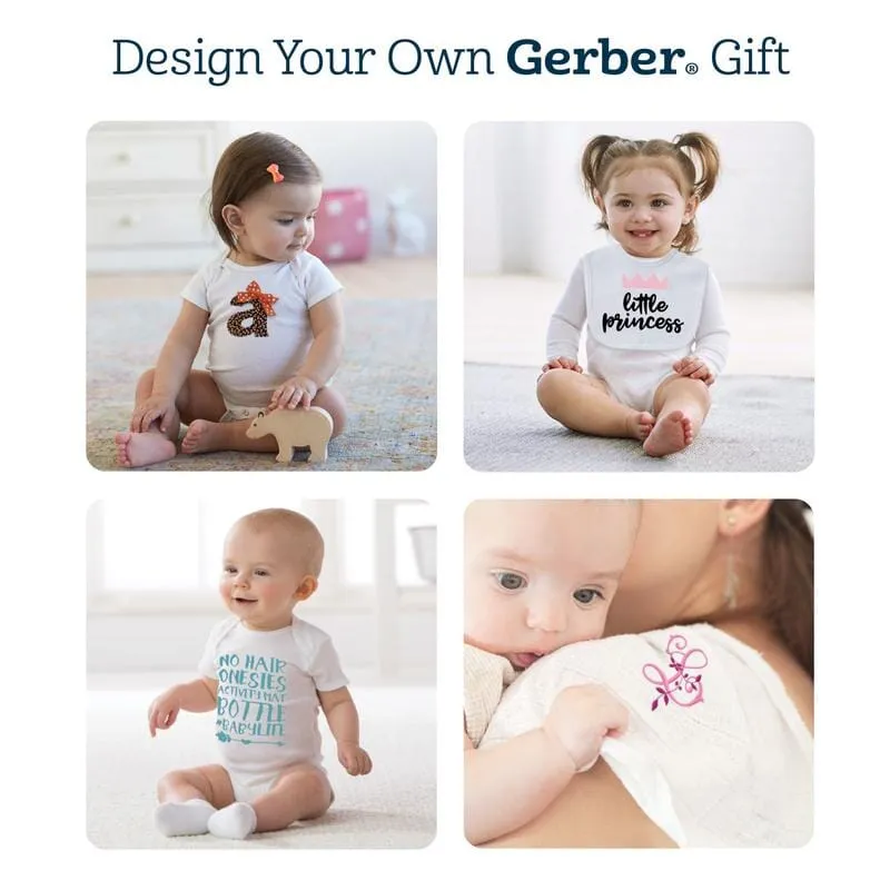 3-Pack White Essential Bibs