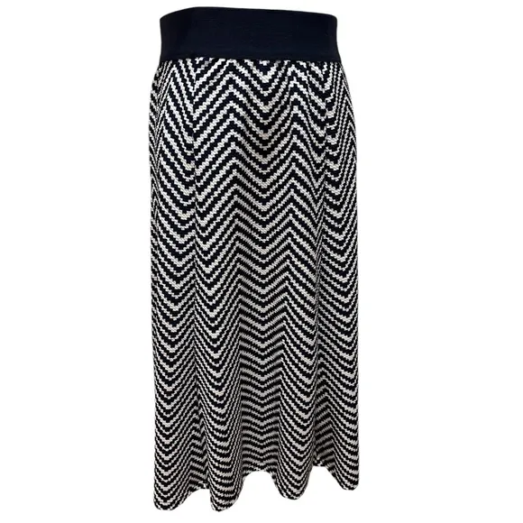 3 PCS BLUE &amp; WHITE MIDI &amp; MAXI SKIRTS FOR ALL OCCASIONS TATTERSALLS &amp; CHEVRON