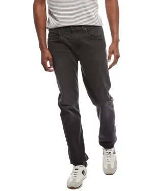 7 For All Mankind Slimmy Clean Pocket Washed Black Slim Straight Jean