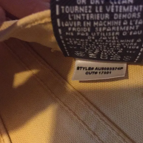 7 Seven for all Mankind Yellow Jeans Slim Straight