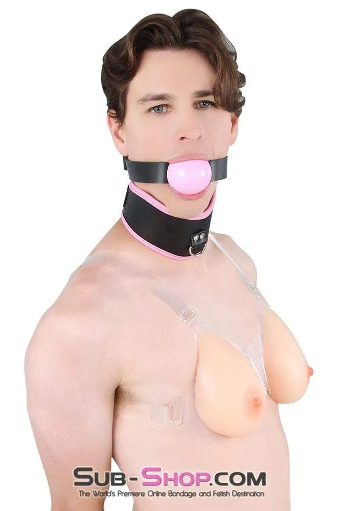 7181AE      Just Like My Own Sissy Transformation C-Cup Real Feel Breasts with Nipples