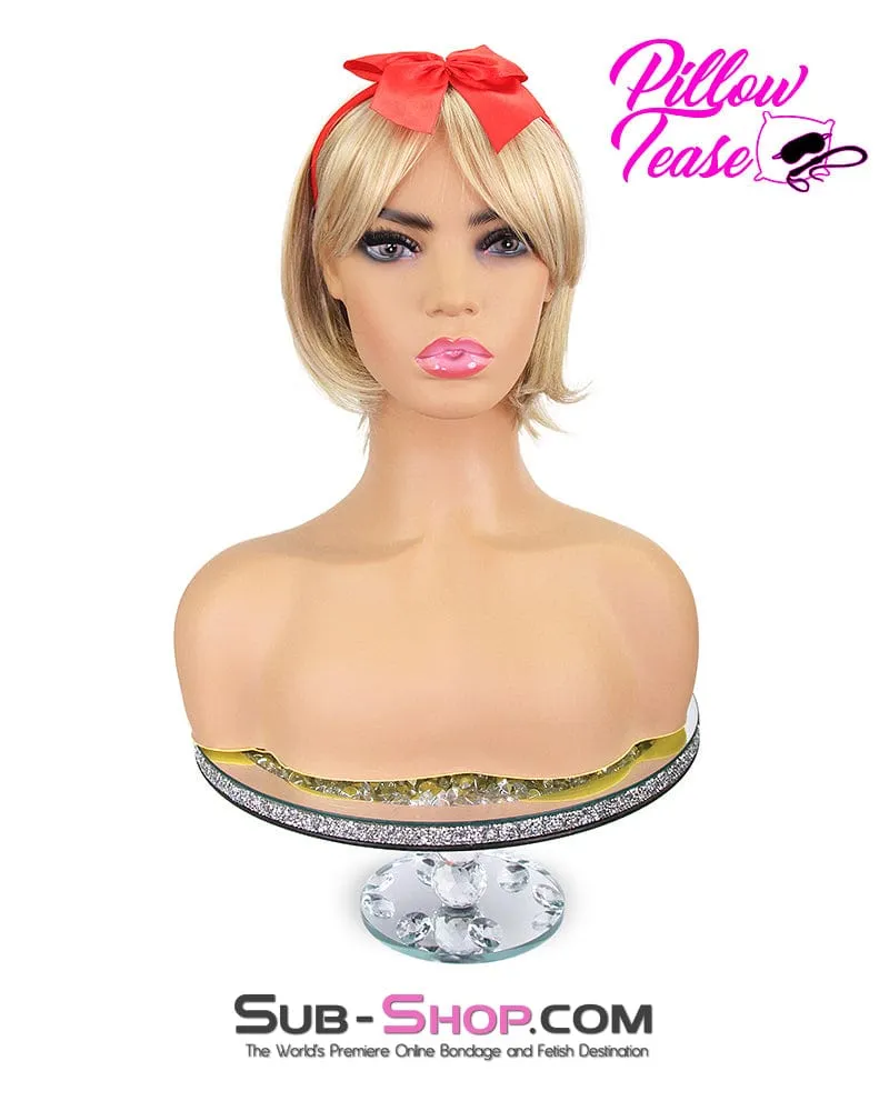 9965AE      Starlet 10" Blond Bobbed Wig