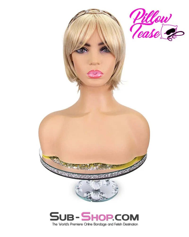 9965AE      Starlet 10" Blond Bobbed Wig