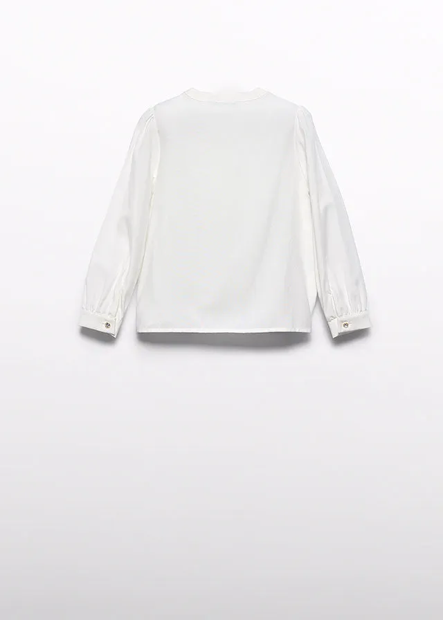 Abel & Lula 5679 Long Sleeve Blouse and 5718 Dark Jeans In Stock Now