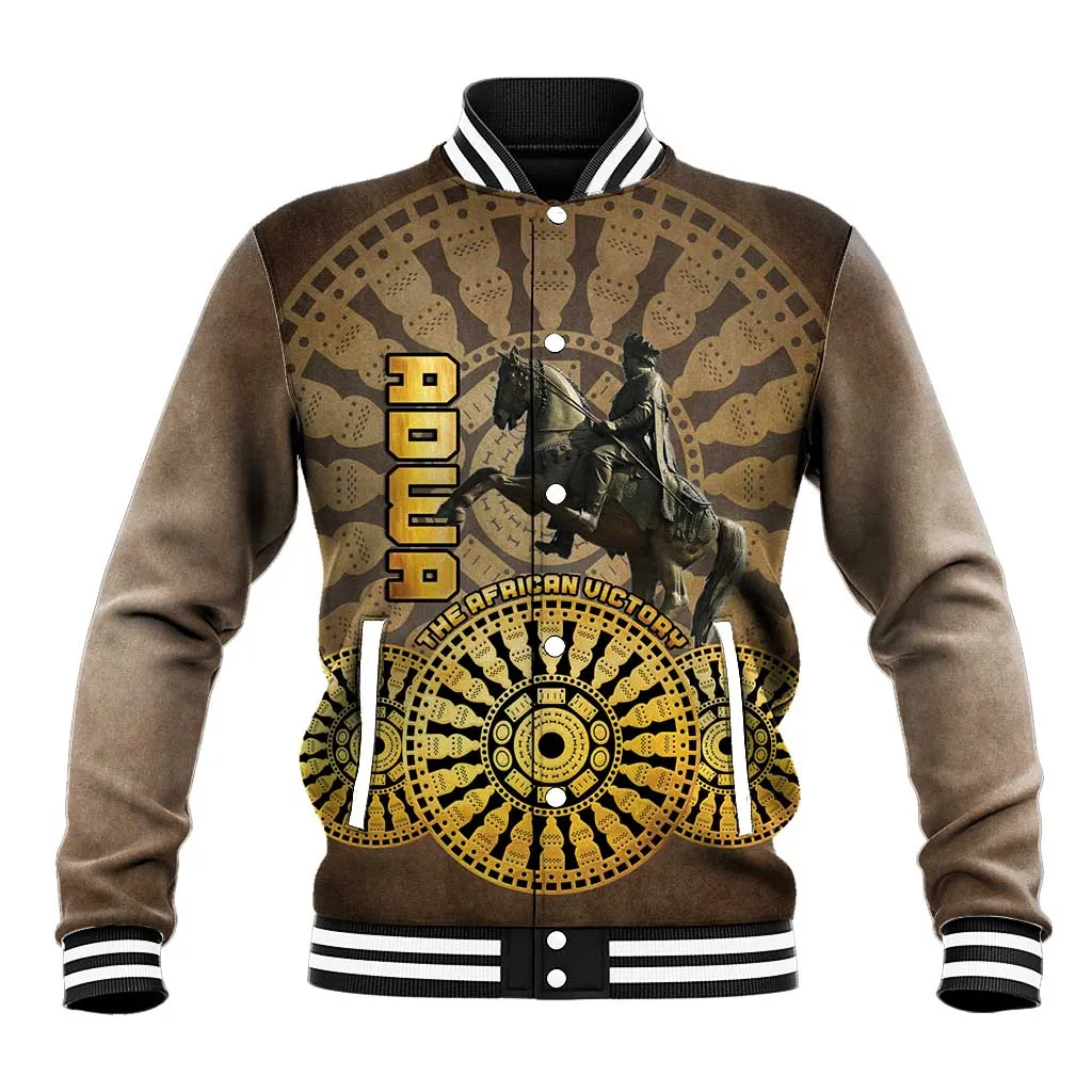 Adwa Victory Day Baseball Jacket Adwa Battle Shield - Vintage Style LT15