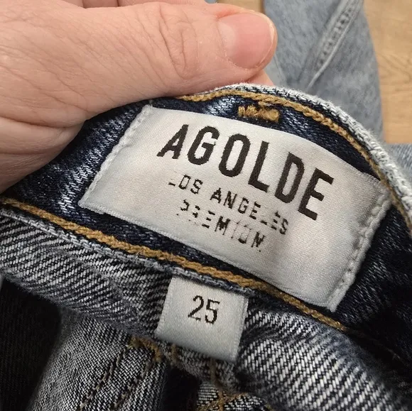 Agolde Jamie Straight Jeans Size 25