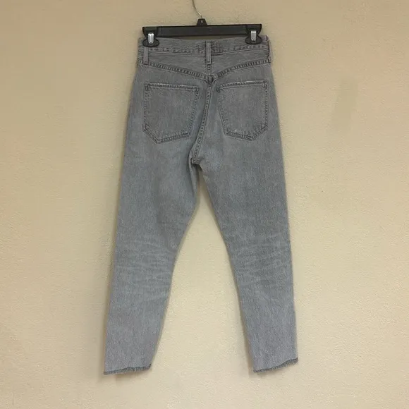 Agolde Womens High Rise Slim in Spirit Button Fly Jeans Size 24