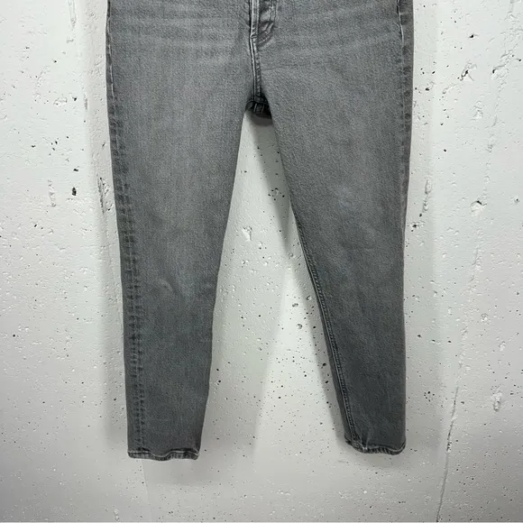 AGOLDE Women’s size 27 Nico High Rise Slim Stretch Ankle Jeans in Chime Gray