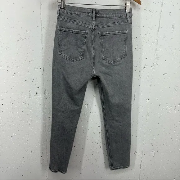 AGOLDE Women’s size 27 Nico High Rise Slim Stretch Ankle Jeans in Chime Gray