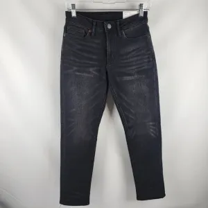 American Eagle Jeans Womens 26/28 Next Level Flex Slim Black Wash Denim NWT