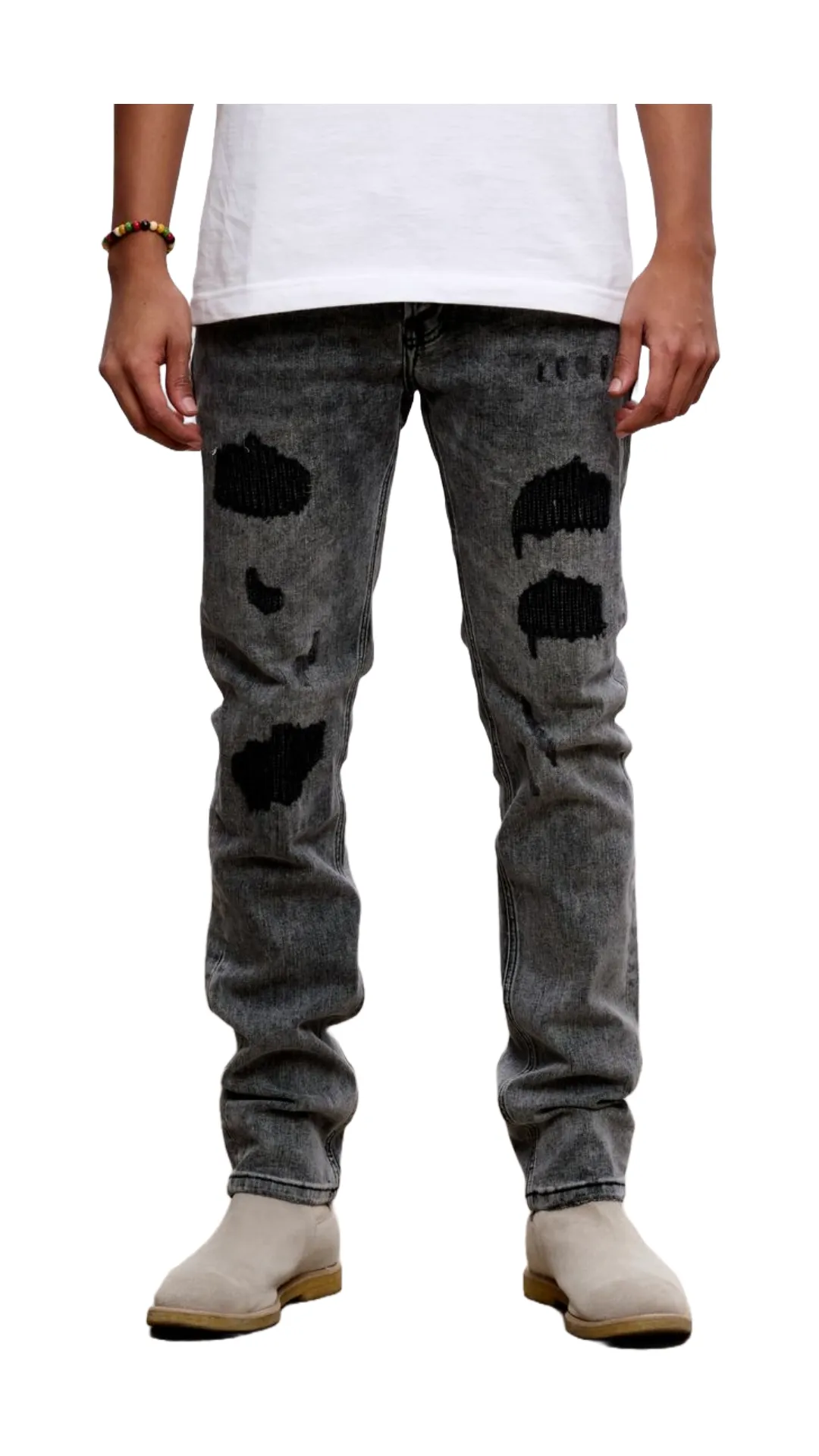 ANOM "SKYLINE" GREY DENIM