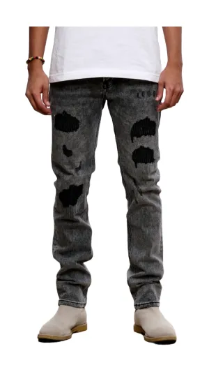 ANOM "SKYLINE" GREY DENIM
