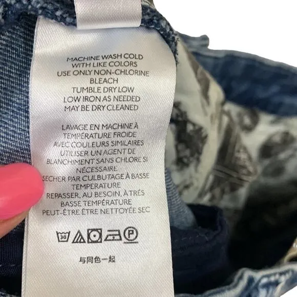 Anthropologie Pilcro and the Letterpress High Rise Slim Trouser Jeans