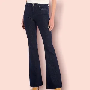 Antonio Melani Veronica Mid Rise Flare Jeans in Dark Wash Size 26