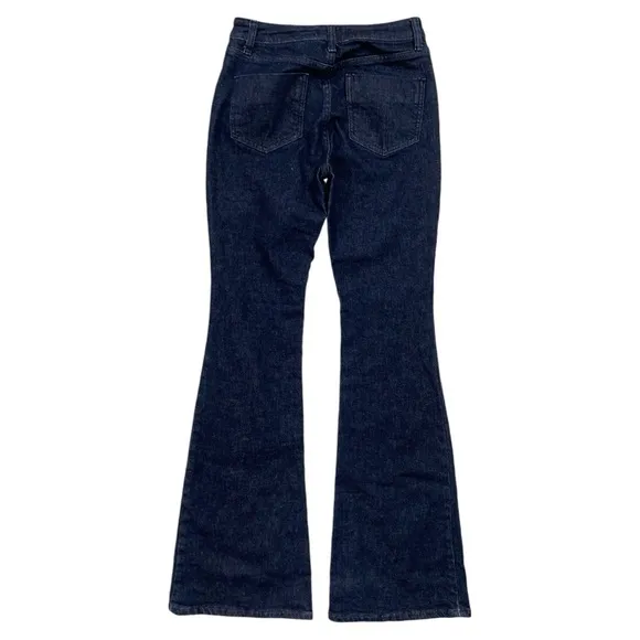 Antonio Melani Veronica Mid Rise Flare Jeans in Dark Wash Size 26