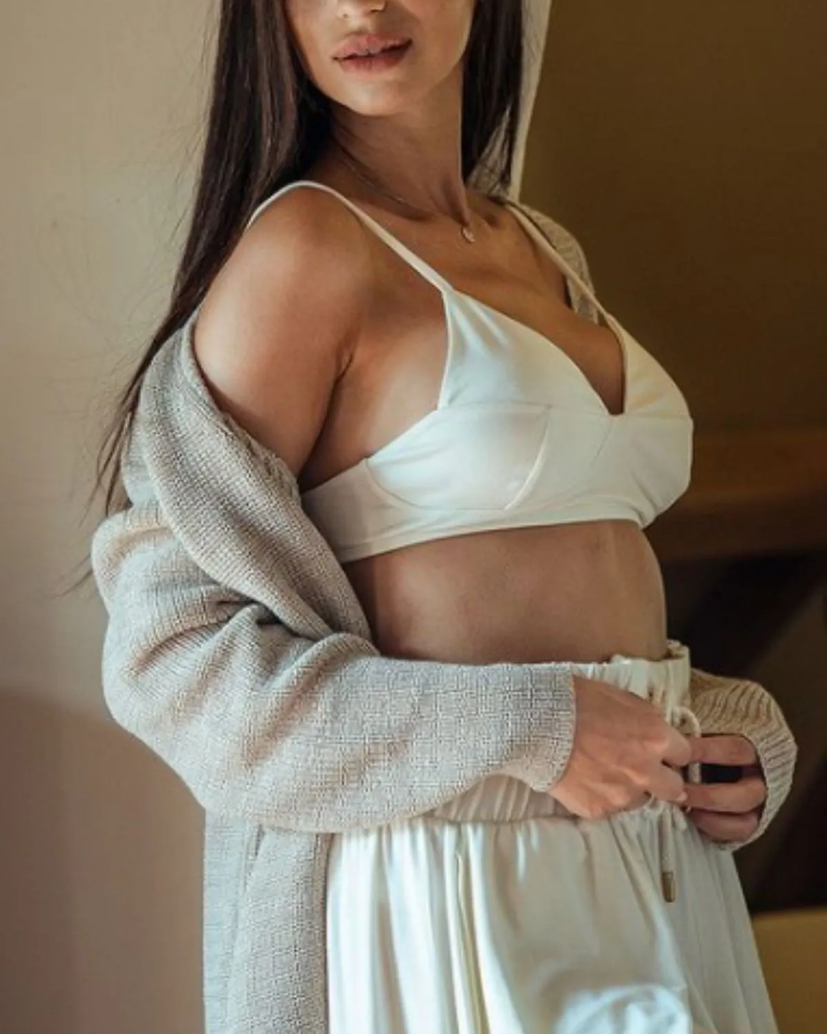 Athens Structured Bra in White