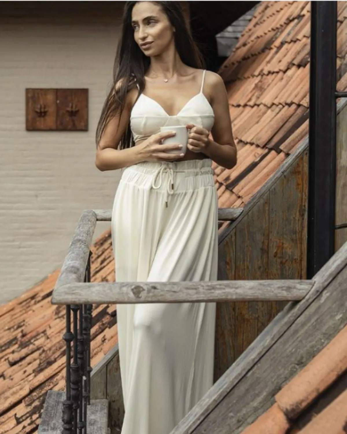 Athens Structured Bra in White