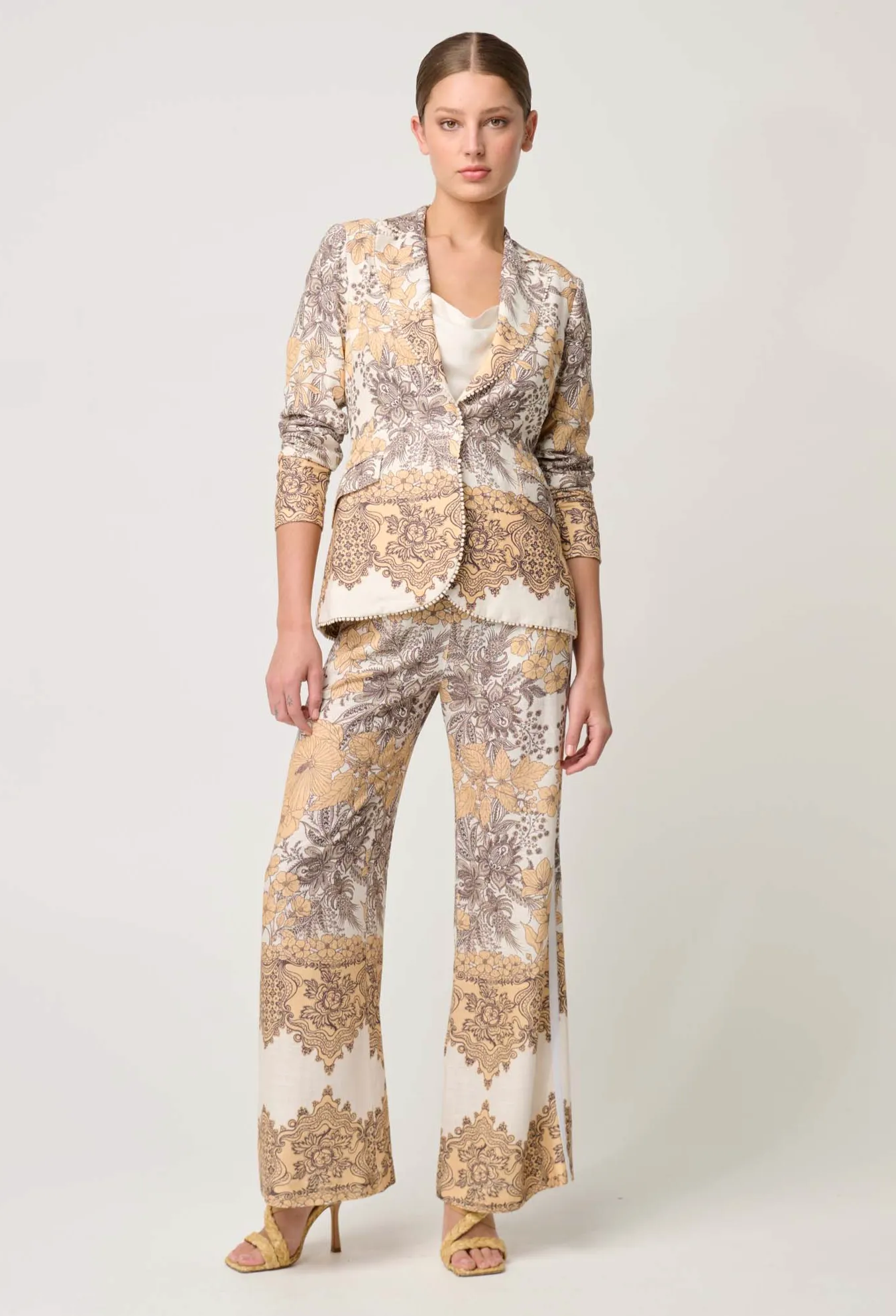 BAHIA Linen Viscose Blazer