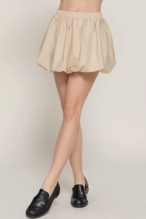 Balloon Mini Skirt