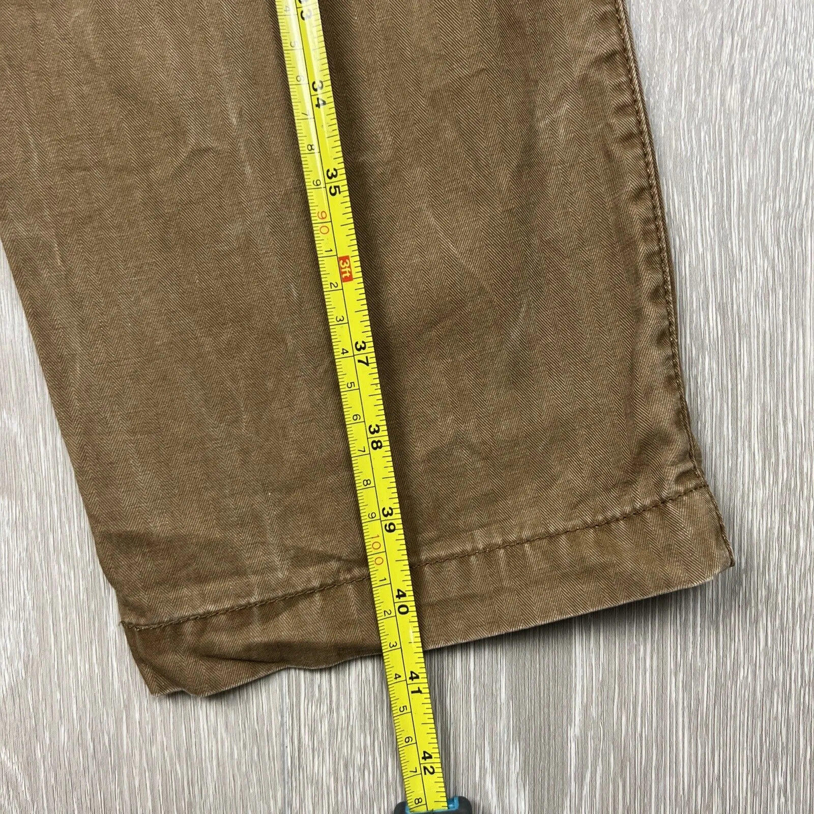 Banana Republic Mens Brown Chinos Size 34x32