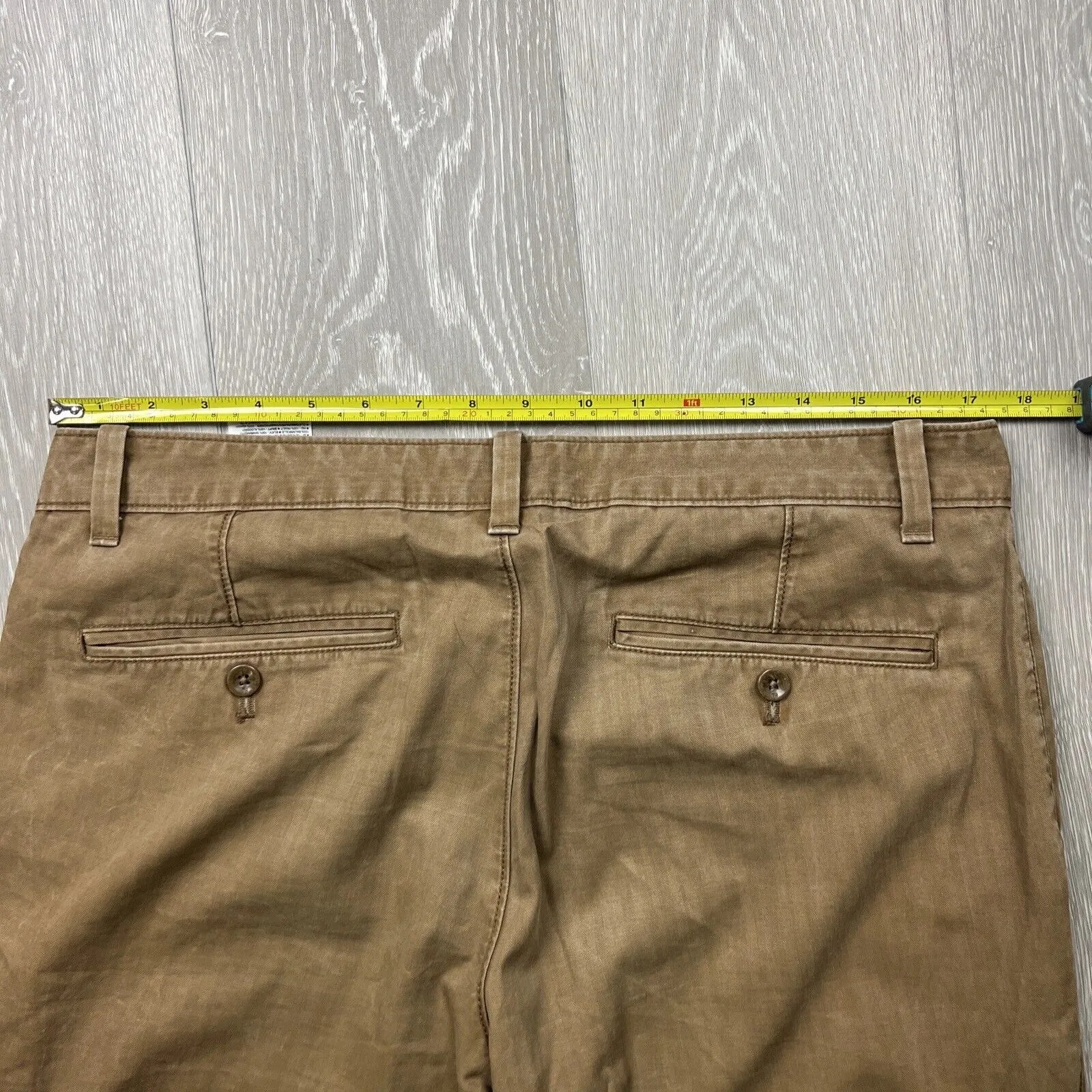 Banana Republic Mens Brown Chinos Size 34x32