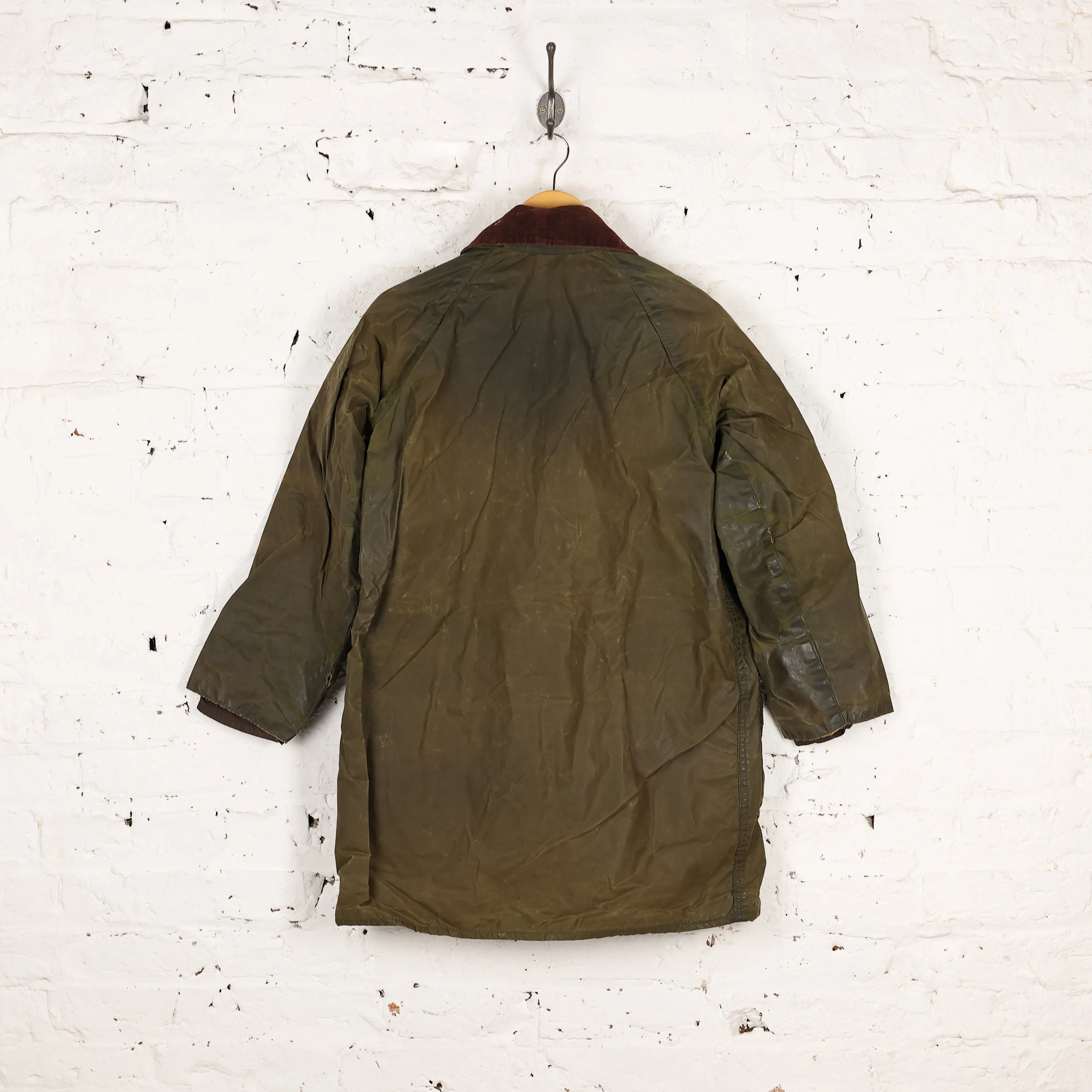 Barbour Gamefair Wax Coat Jacket - Green - S