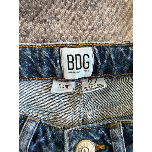 BDG Urban Outfitters Slim Flare Mid Rise Comfort Stretch Jeans Women Size 27 4