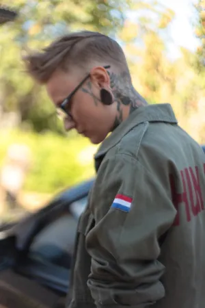 Bespoke Vintage Dutch Army Jacket