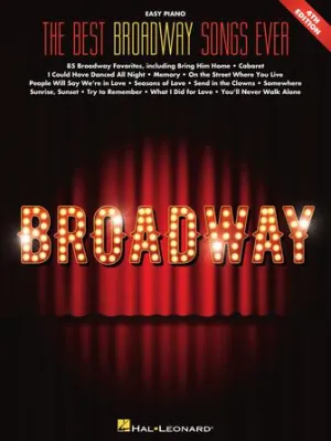 Best Broadway Songs Ever - 4th Edition (Easy Piano)