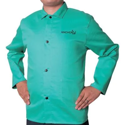 Best Welds Cotton Sateen Jacket, X-Large, Visual Green, CA-1200-XL