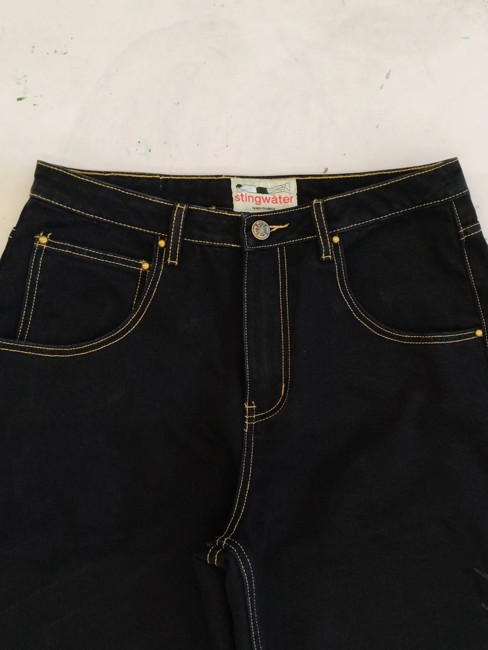 Big Groe Jeans Black