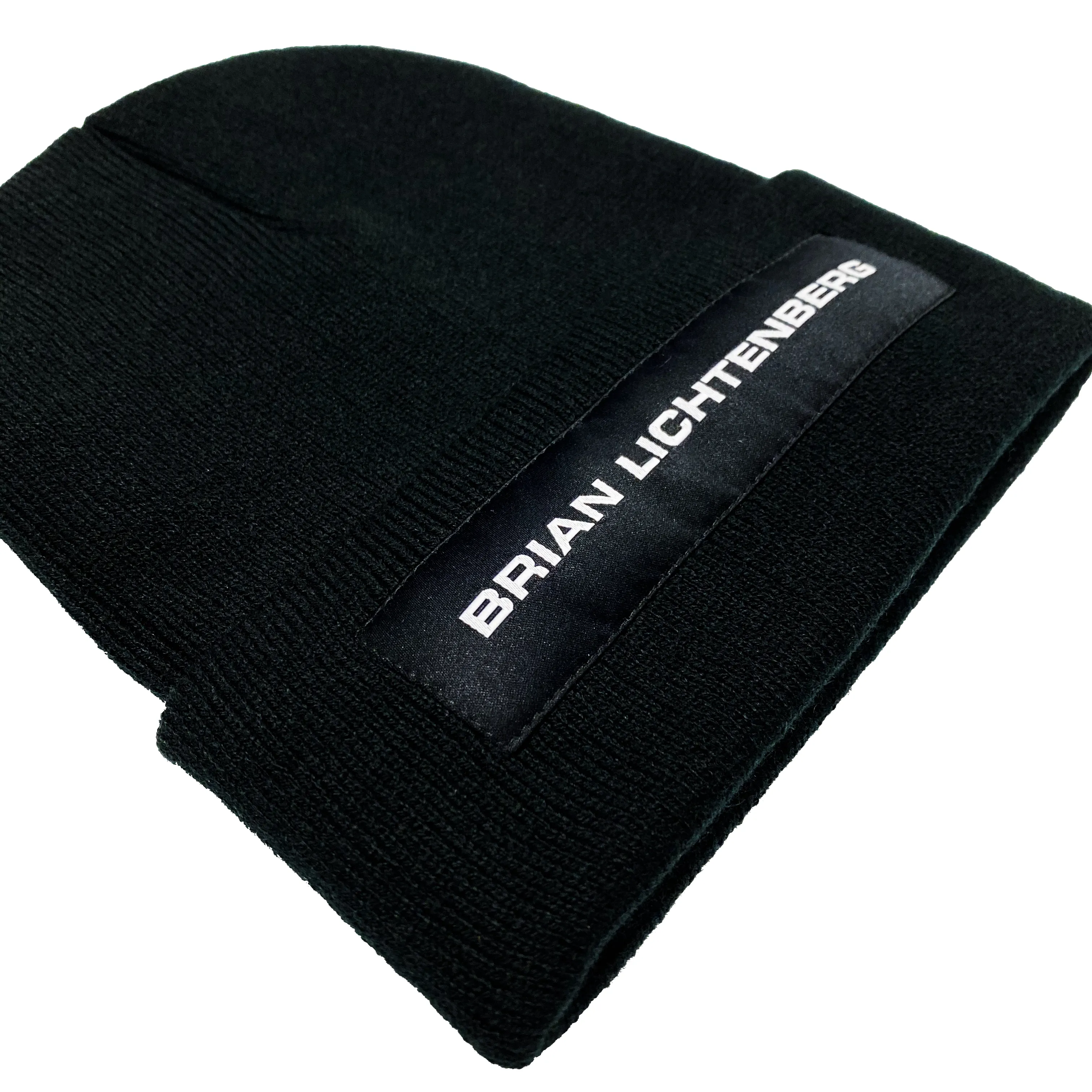 BL LABEL BLACK BEANIE