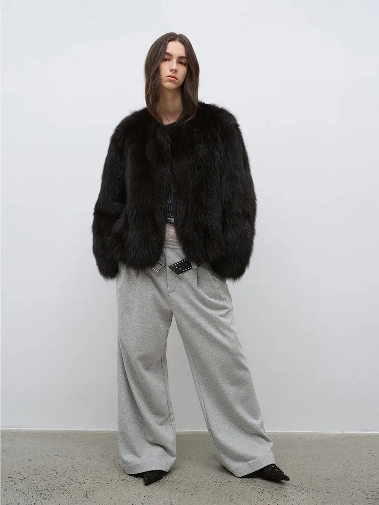 Black Fur Coat