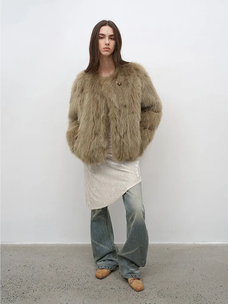Black Fur Coat
