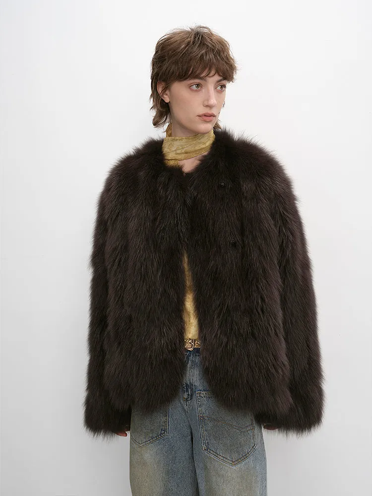 Black Fur Coat