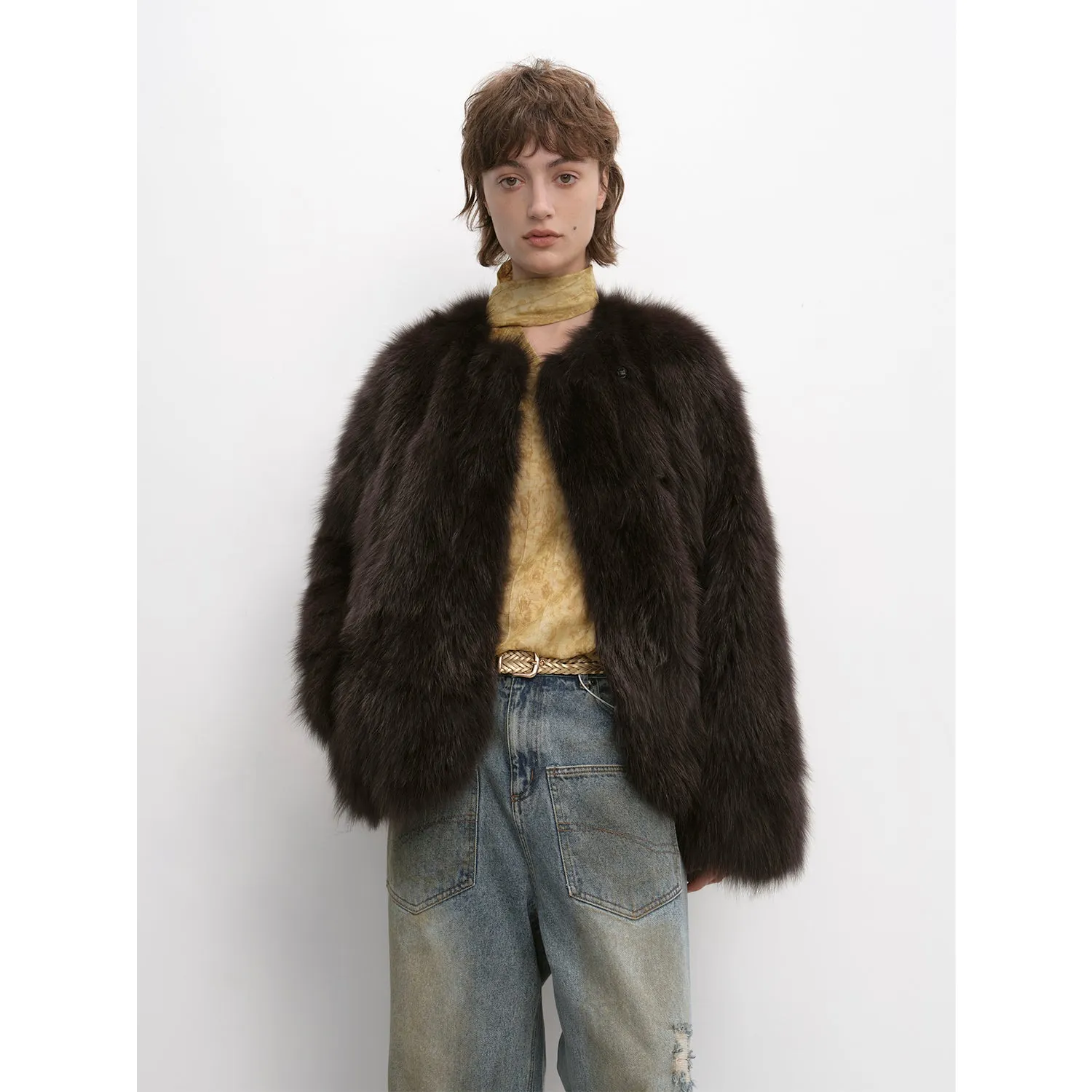 Black Fur Coat