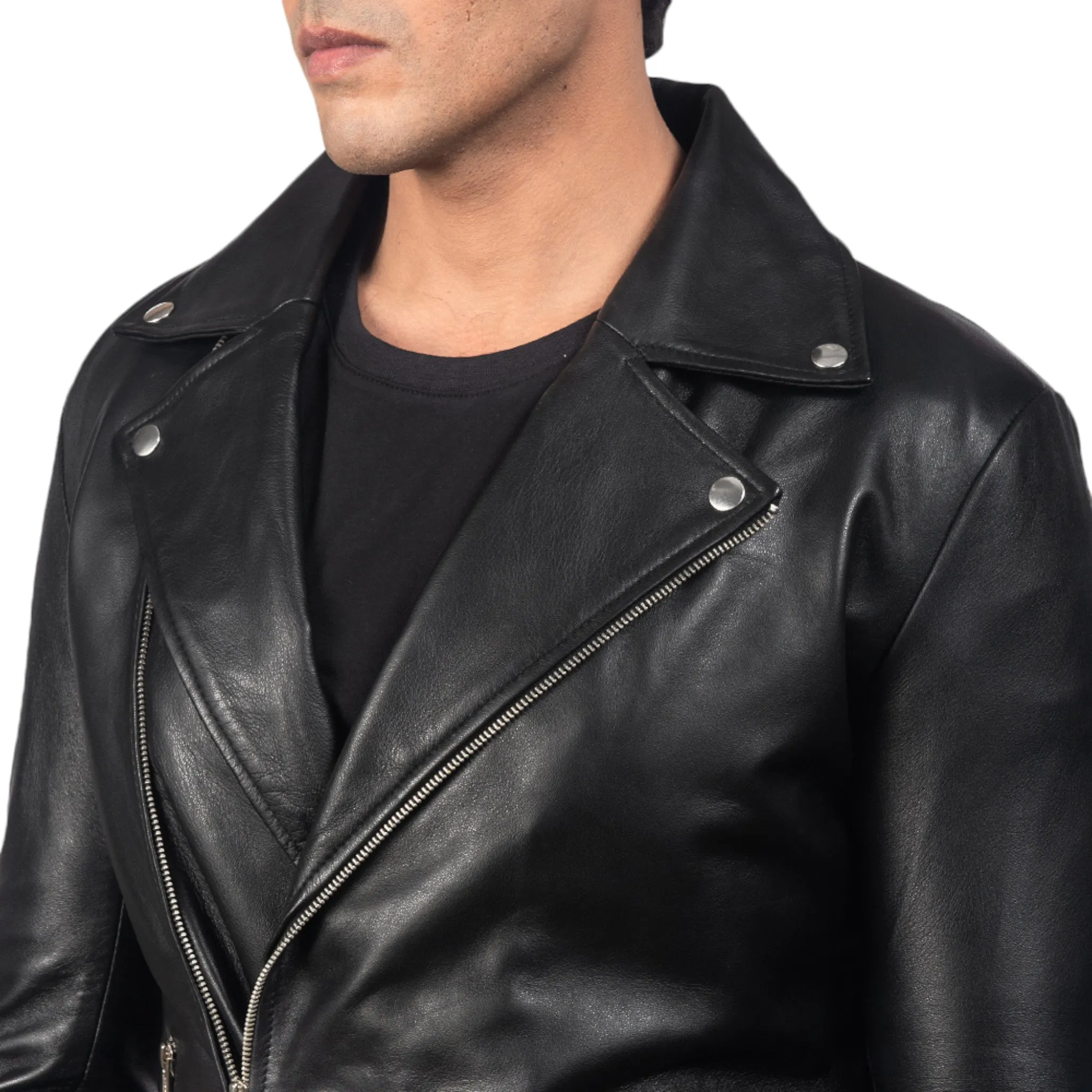 Black Leather Biker Jacket: Ride in Style