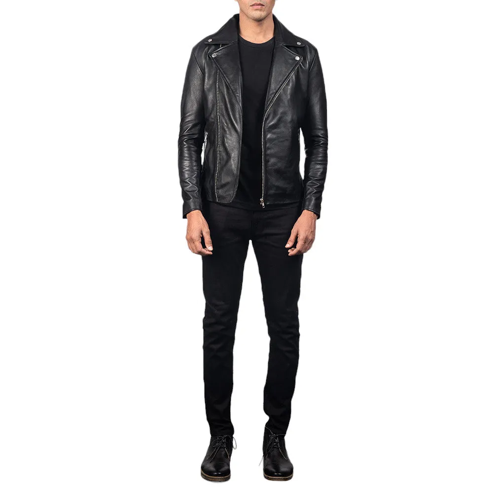Black Leather Biker Jacket: Ride in Style