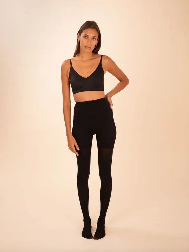 Black Opaque Tights