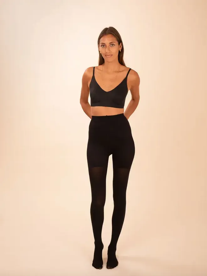Black Opaque Tights
