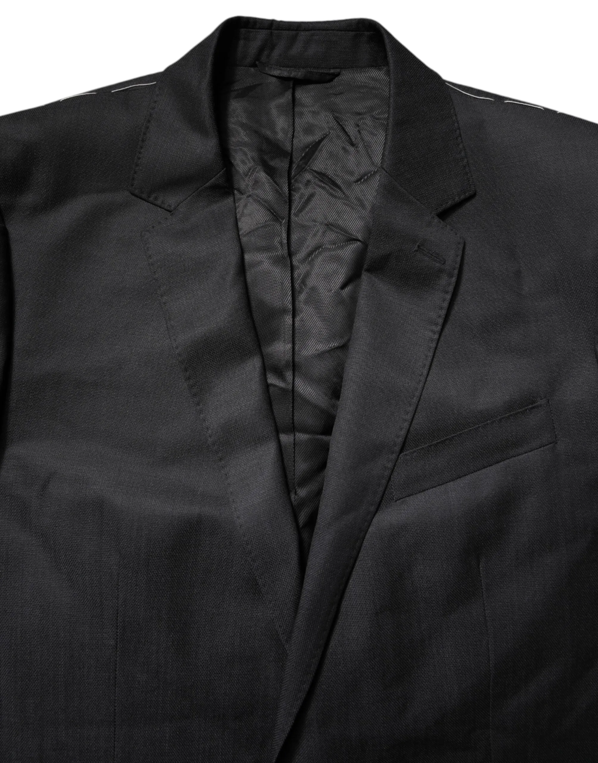 Black Single Breasted Men Coat MARTINI Blazer