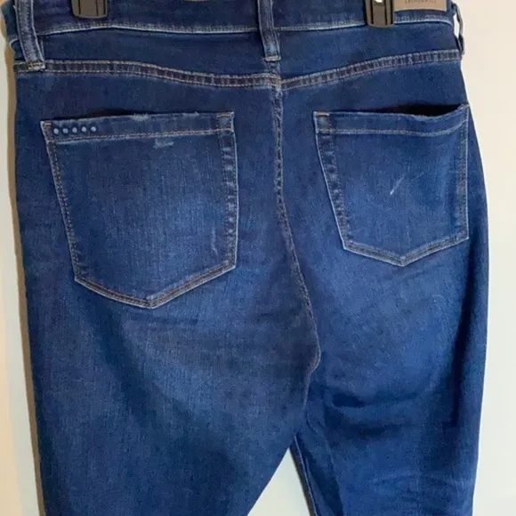 Blank Denim Mid Rise‎ Skinny Distressed Jeans Size 31