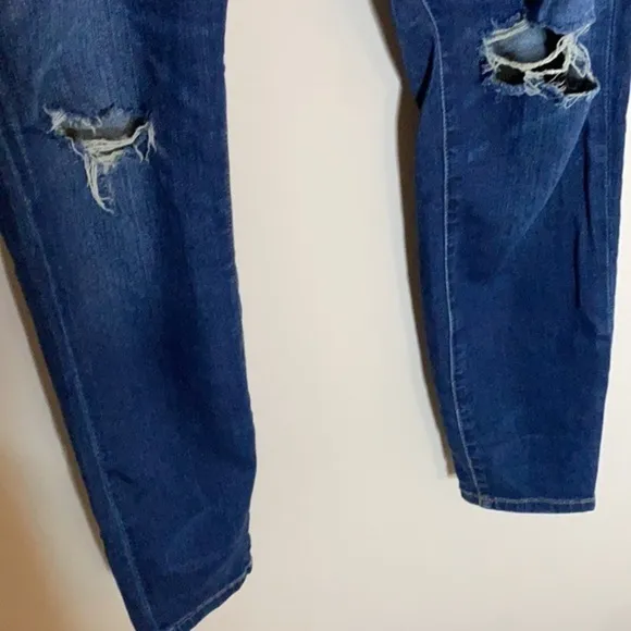 Blank Denim Mid Rise‎ Skinny Distressed Jeans Size 31