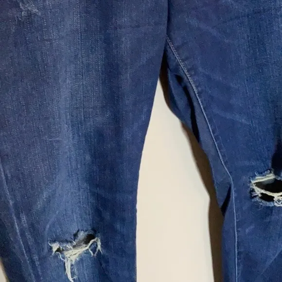 Blank Denim Mid Rise‎ Skinny Distressed Jeans Size 31
